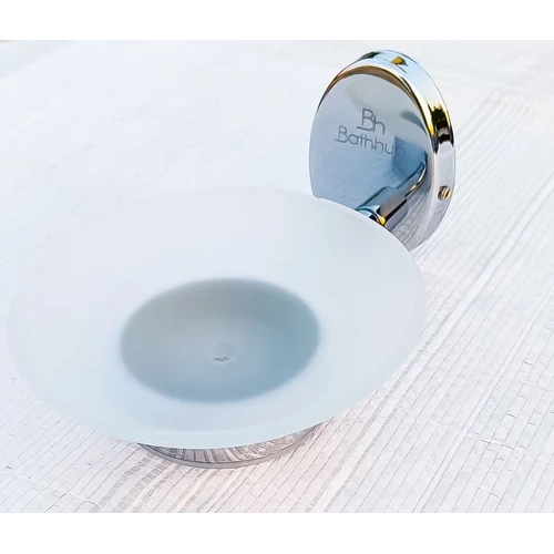 Single Soap Dish - Color: Silver