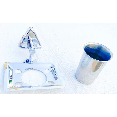 Stainless Steel Soap Dish - Color: Silver