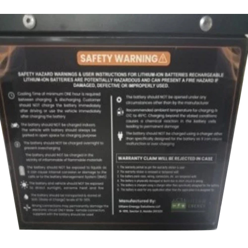 60V 24Ah Lithium Ion Battery Pack