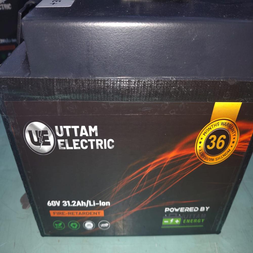 60v 31.2ah Lithium Ion Battery Pack - Features: High Energy Density