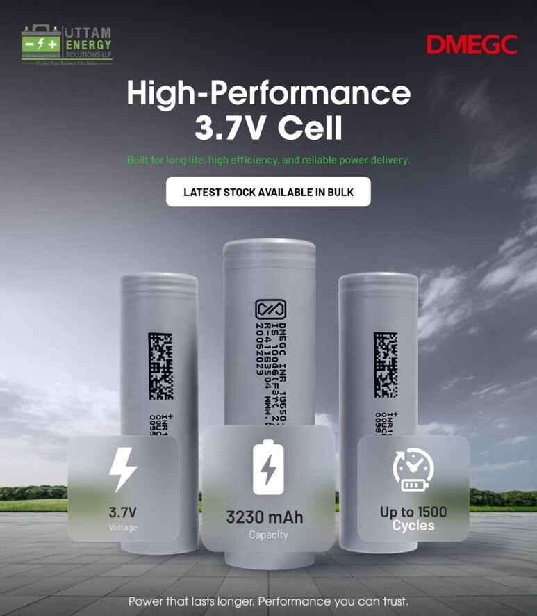 3200 mAH AA Lithium Ion Battery