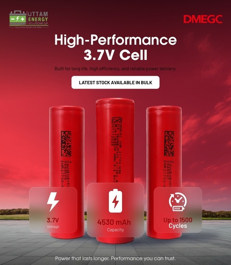 BAK 4500mAH AA Lithium Ion Battery - Durable Plastic Cover, 30-50AH Capacity, 3.6 Volt Nominal Voltage, Lightweight 4.5 to 9 kg