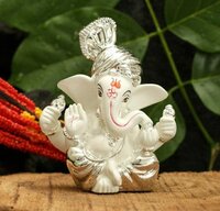 Ganesha Statues With Pagri