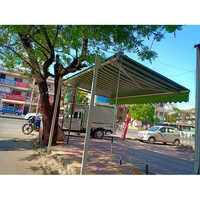 Outdoor Retractable Awnings - Color: Green