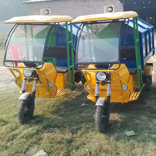 Closed Garbage Rickshaw - Motor Power: 850 Watt (W)