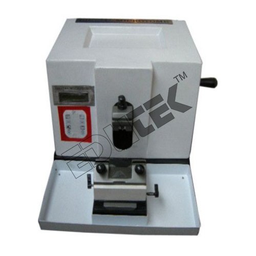 Semi Automatic Microtome - 50 X 50mm Max Specimen Size, 0.25-60âµm Thickness Range | Advanced Dual Mode Cutting, Lcd Display, Emergency Stop, Easy Clean Waste Tray
