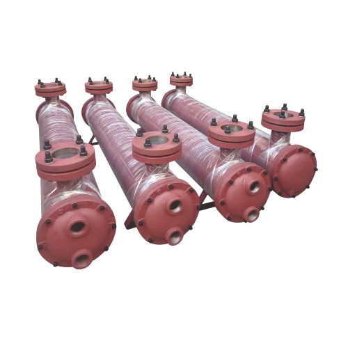 Tube Heat Exchanger - Color: Red