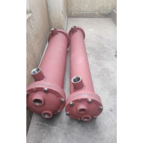 Shell And Tube Heat Exchanger For Hydraulic Power Pack - Color: Grey