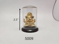 Divine Golden Ganesha Idol