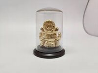 Divine Golden Ganesha Idol