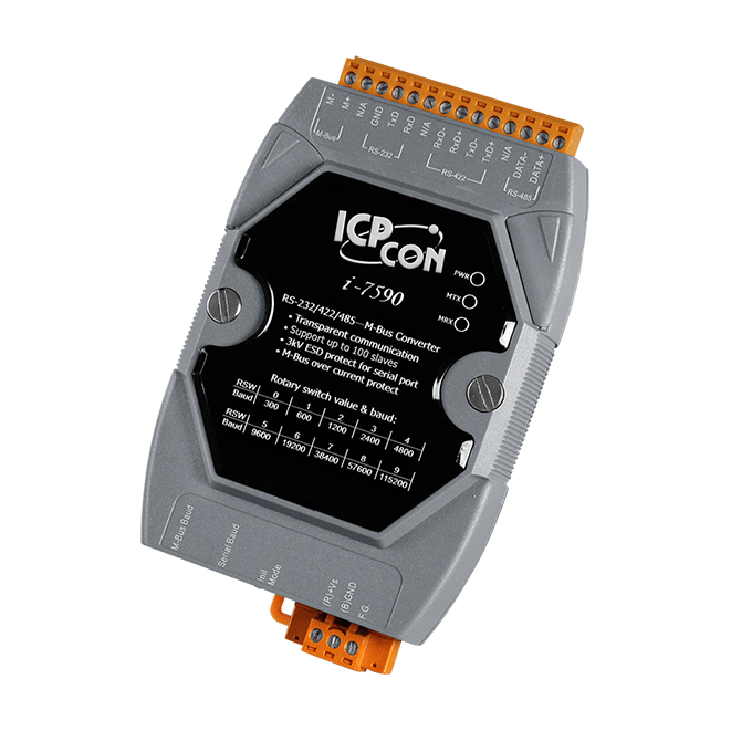 Rs-232/rs-422 Rs-485 To M-bus Converter - Color: Grey