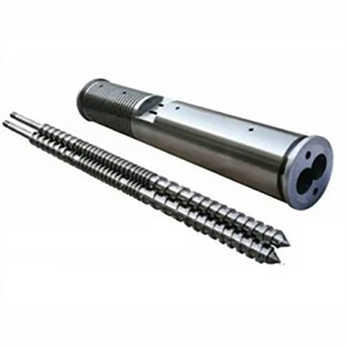 Twin Screw Barrel - Color: Silver