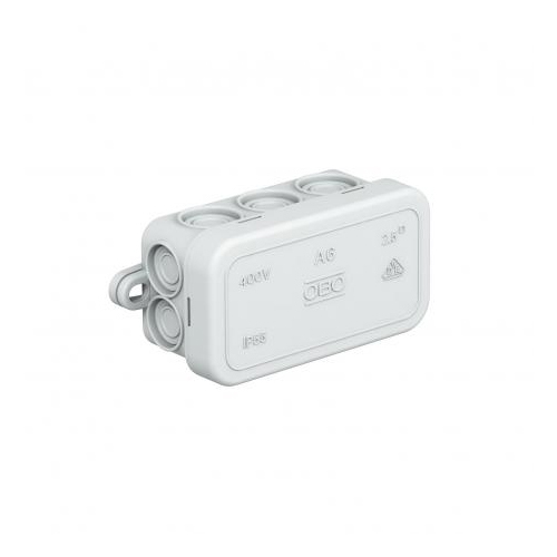 2000001 A6 Junction Box - Color: Silver