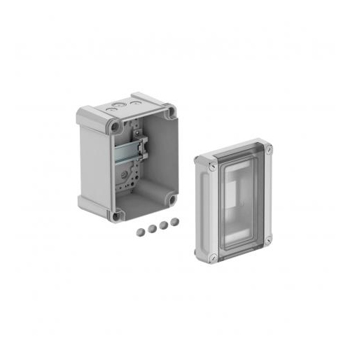 2008860 3 Division Distribution Box - Color: Silver