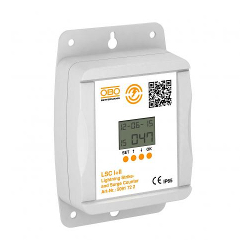 5091722 Lightning Strike And Surge Counter - Color: White