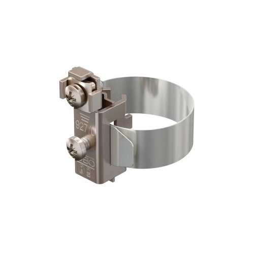 5057507 Earthing Pipe Clamp - Color: Silver