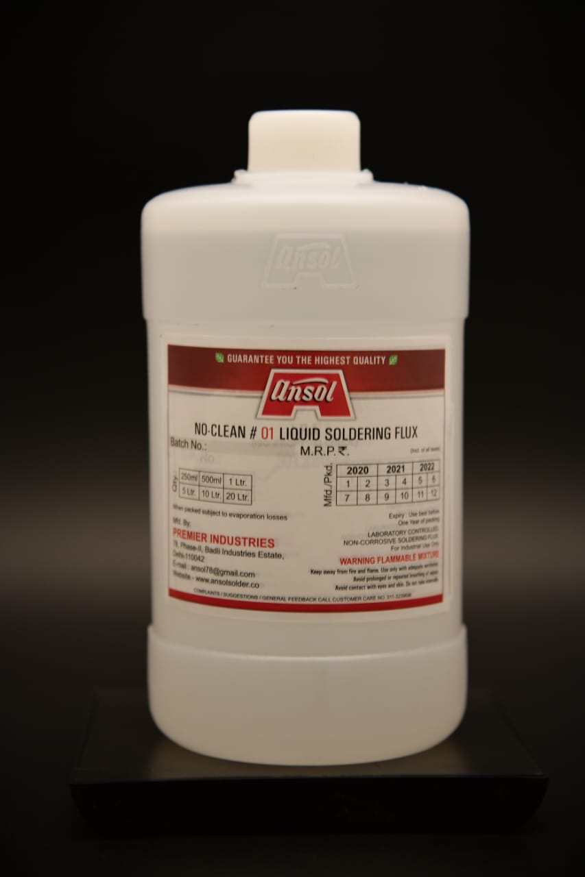No Clean 01 Liquid Soldering flux