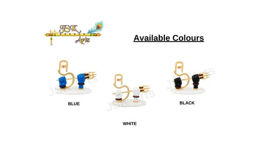 Fiber Shiv Hand Statue - Finishing: Gold