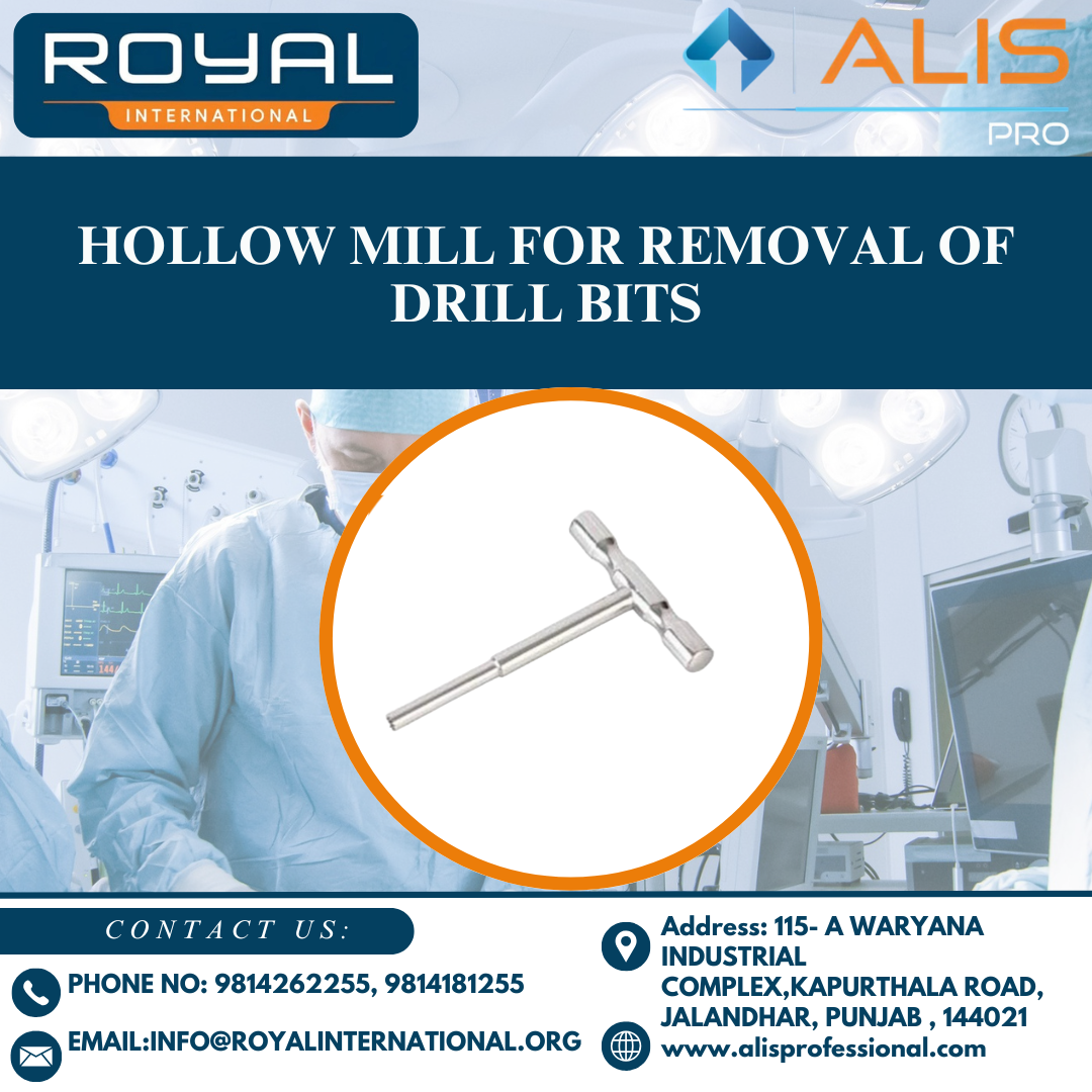 Hollow Mill For Removal Of Drill Bits