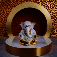 Golden Taklu Ganesh