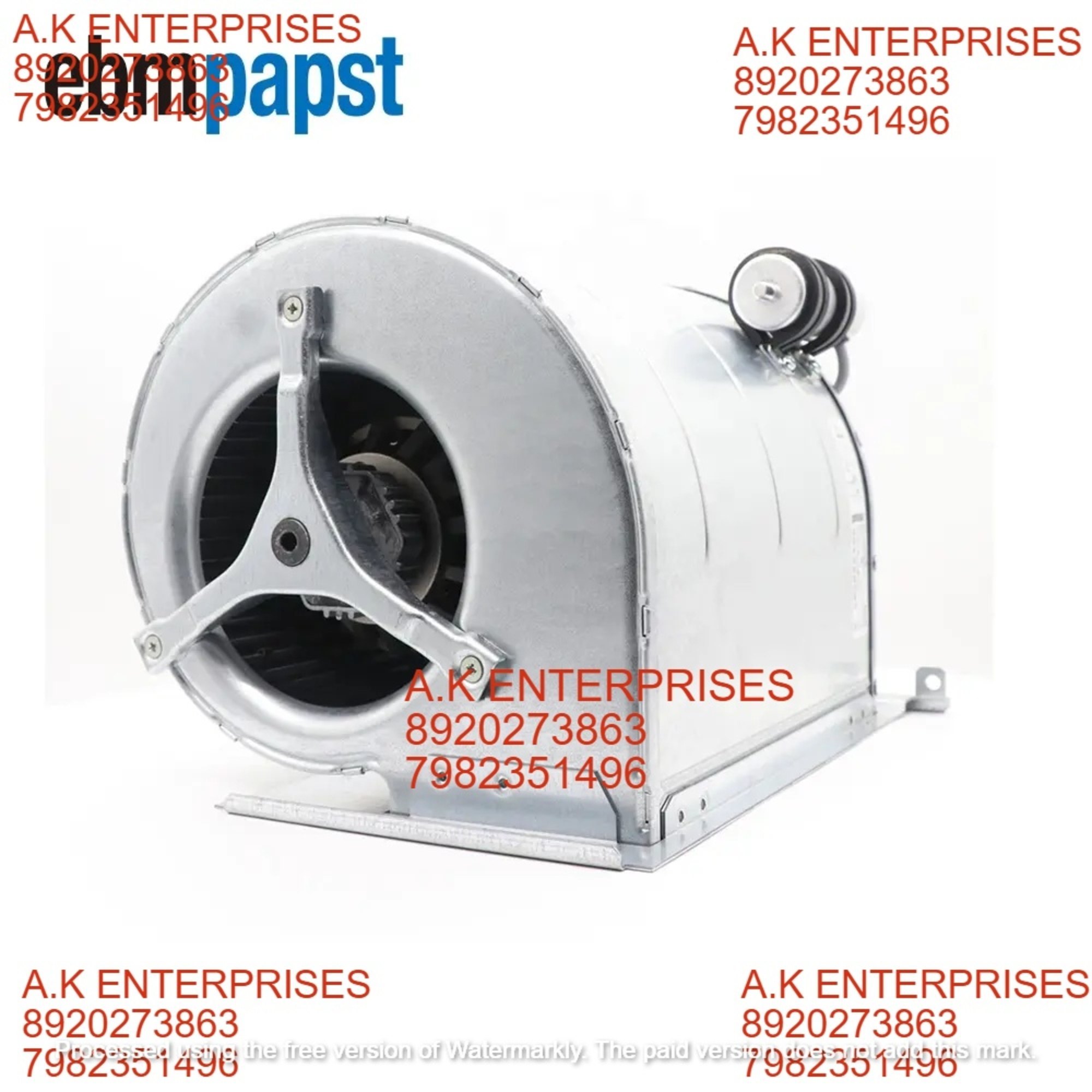 Ebmpapst 6SL3362-0AF01-0AA1 230V AC 410W 2400RPM M2E074-LA 133mm Ball Bearing Siemens Inverter Blower Cooling fan