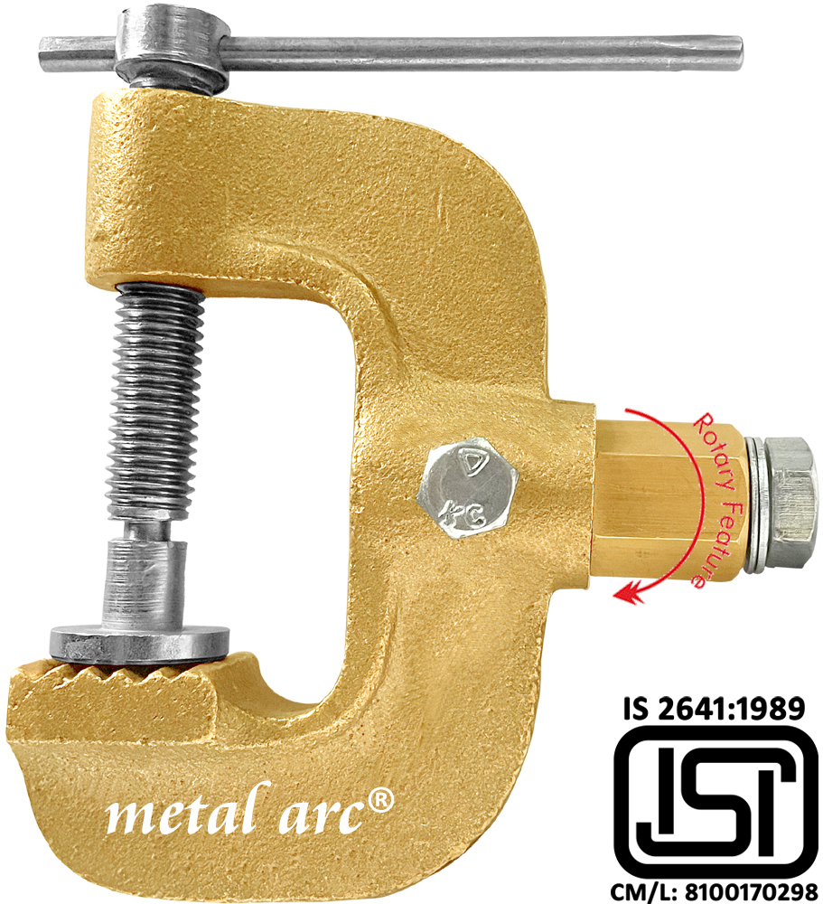 Isi Marked St2 Series C Type Rotary Earth Clamp St2b6rl