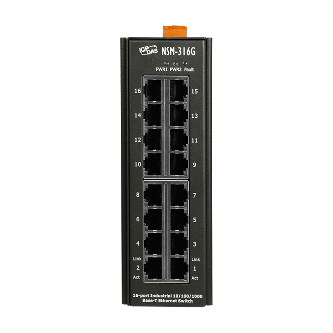 Nsm-316g 16-port Gbe Ethernet Unmanaged Switch