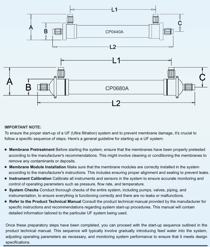 Packaged Ultrafiltration Systems for Sewage Treatment Plants