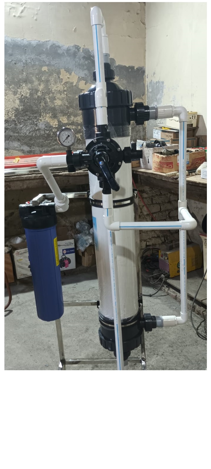 Ultrafiltration Systems For Sewage Treatment Plants - Color: Silver