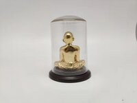 Gold Plated Gajanan Maharaj Idol