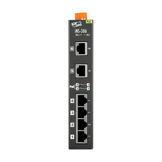 6 port PoE Ethernet Switch