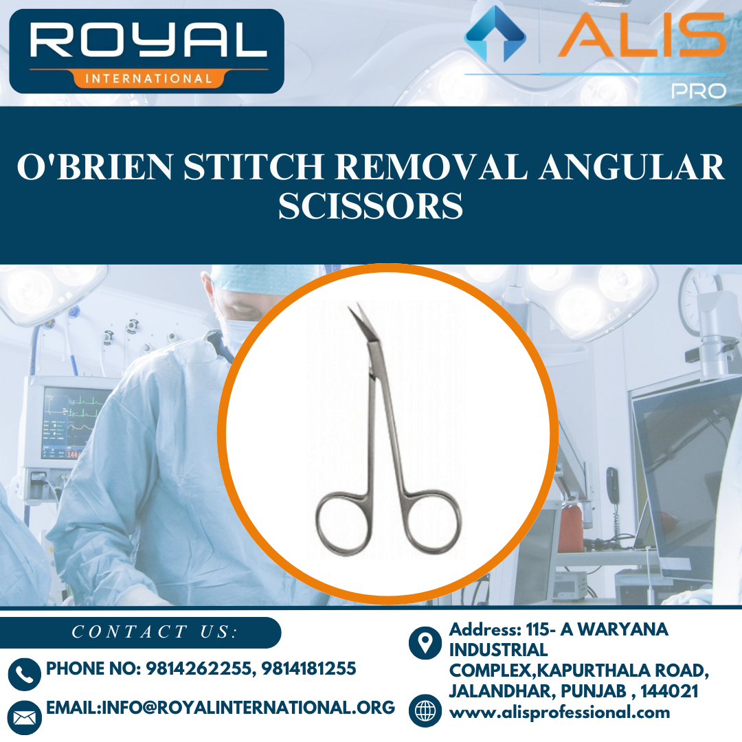 O'Brien Stitch Removal Angular Scissors