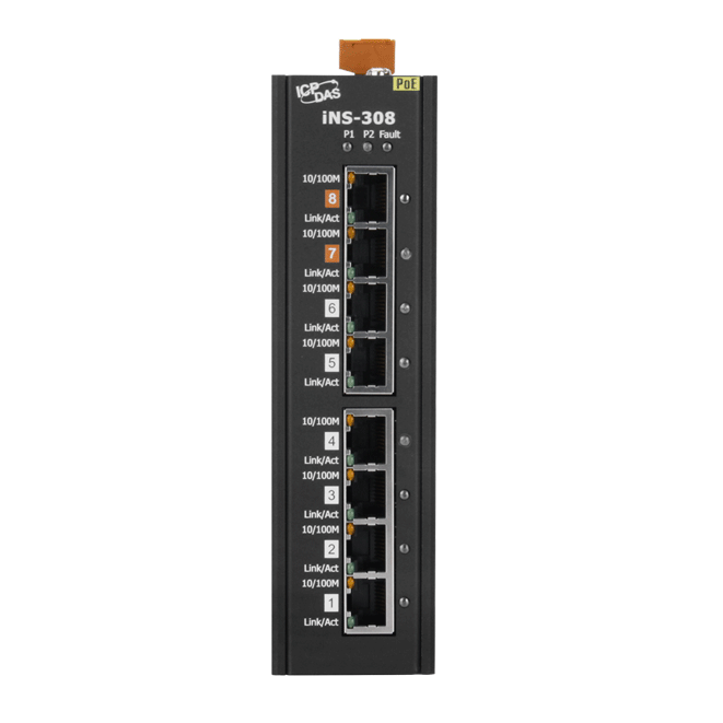 8 port PoE Ethernet Switch