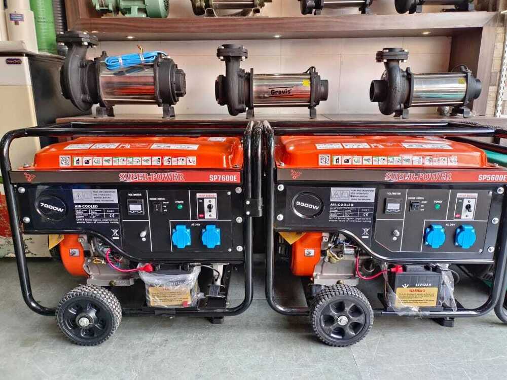 7 Kva Porteble Generater - Color: Orange