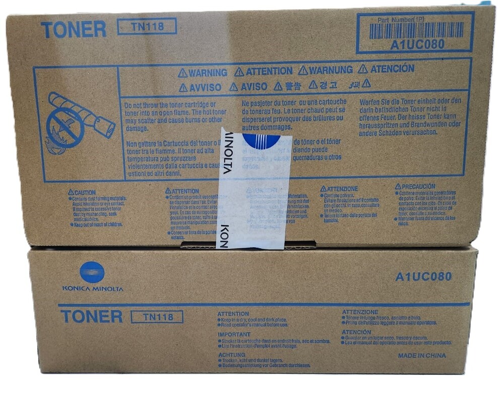 Konica Minolta TN-118 TN118 TONER CARTRIDGE