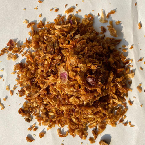 Dehydrated Fried Onion - Preserving Compound: Dry Places