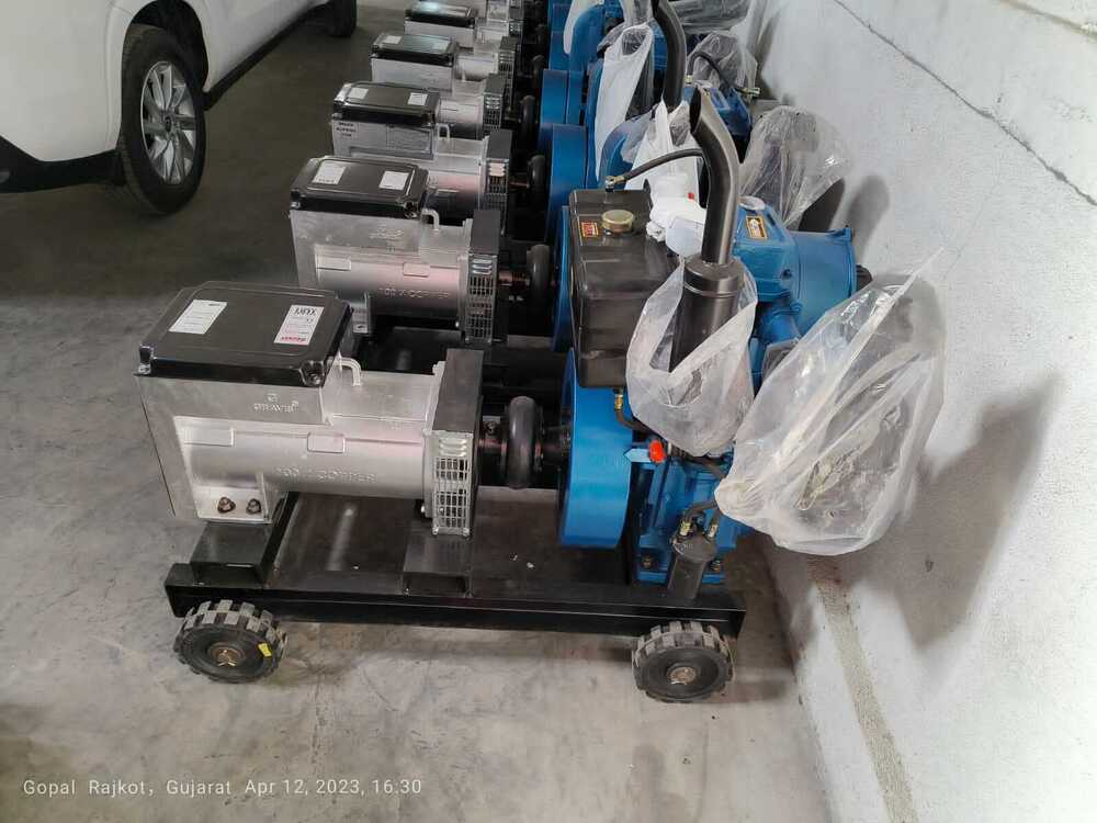 10 Kva Diesel Generator - Color: Blue & Black