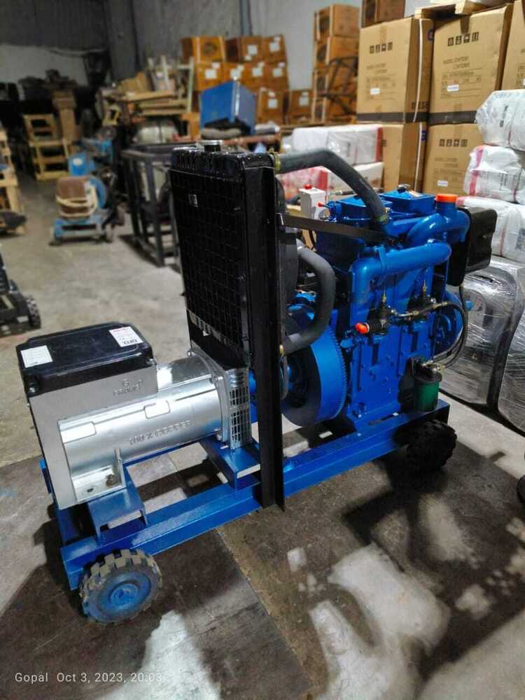 10 Kva Diesel Generator - Color: Blue & Black