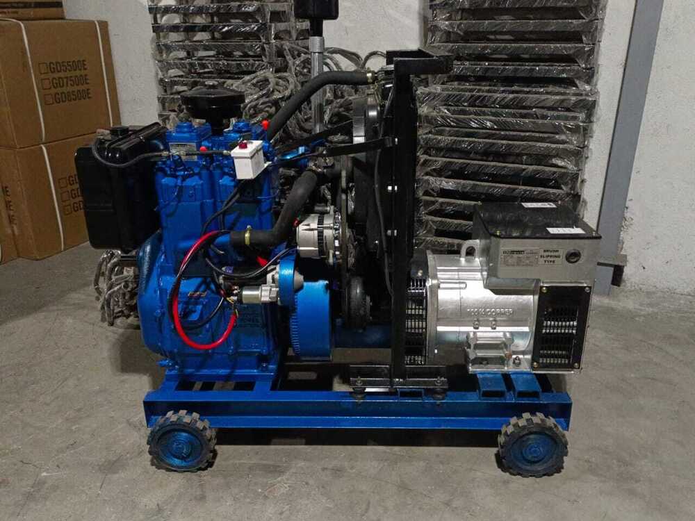 10 Kva Diesel Generator - Color: Blue & Black