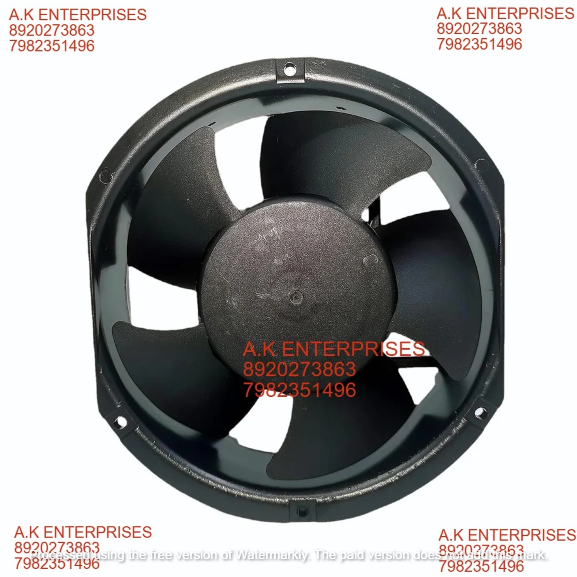 Stainless Steel X17L24BGM503 Nidec Cooling Fan, Size: 172 Mm X 172 Mm X 50 Mm, 24 V