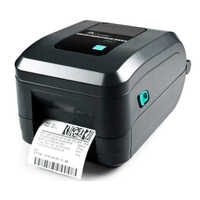 Zebra GT800 Barcode and Label Printer - 10.98 lbs/5 kg, Sleek Black Design, Durable Electric-Powered Solution for High-Volume Printing