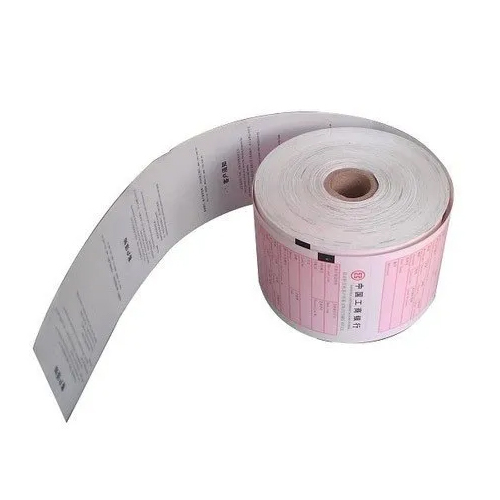 Printed Thermal Paper Roll - High-Quality Thermal Paper, 79mm Width, White Color, Versatile Weight Options | Eco-Friendly, Smudge and Fade Resistant, Ideal for Commercial Use