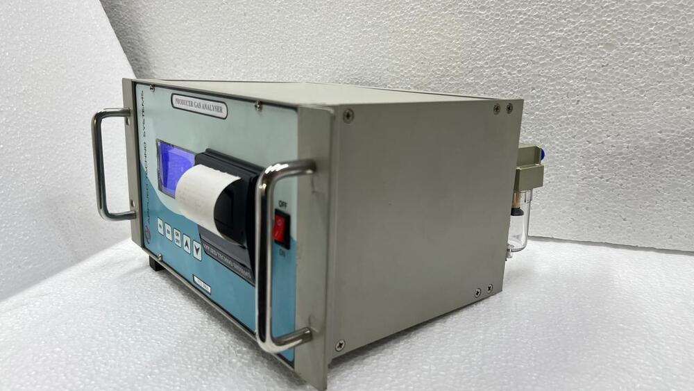 Producer Gas Composition Analyzer - Aluminium, 500 X 300 X 200 Mm | Grey, 240v Electric Power Supply, 85% Relative Humidity