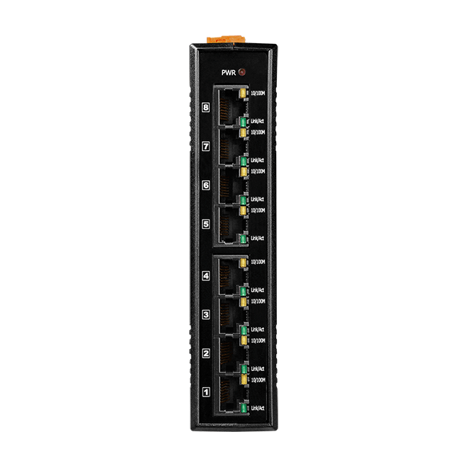Black Ethernet Unmanaged Switch