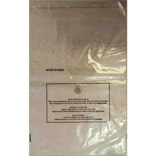 Transparent LDPE Bag - Food-Grade LDPE, Custom Size, Transparent Color | Embossed Surface, Flexo Printing for Custom Branding