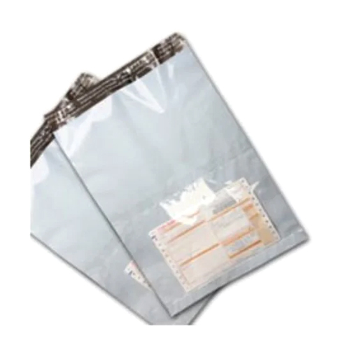 Courier Bag - LDPE Material, Customized Size, Transparent Color | Flexo Printing and Embossed Surface for Enhanced Branding and Grip