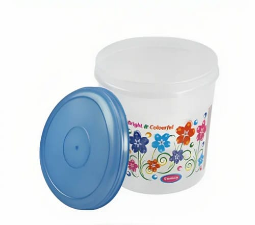 7Kg Container - Color: White Blue