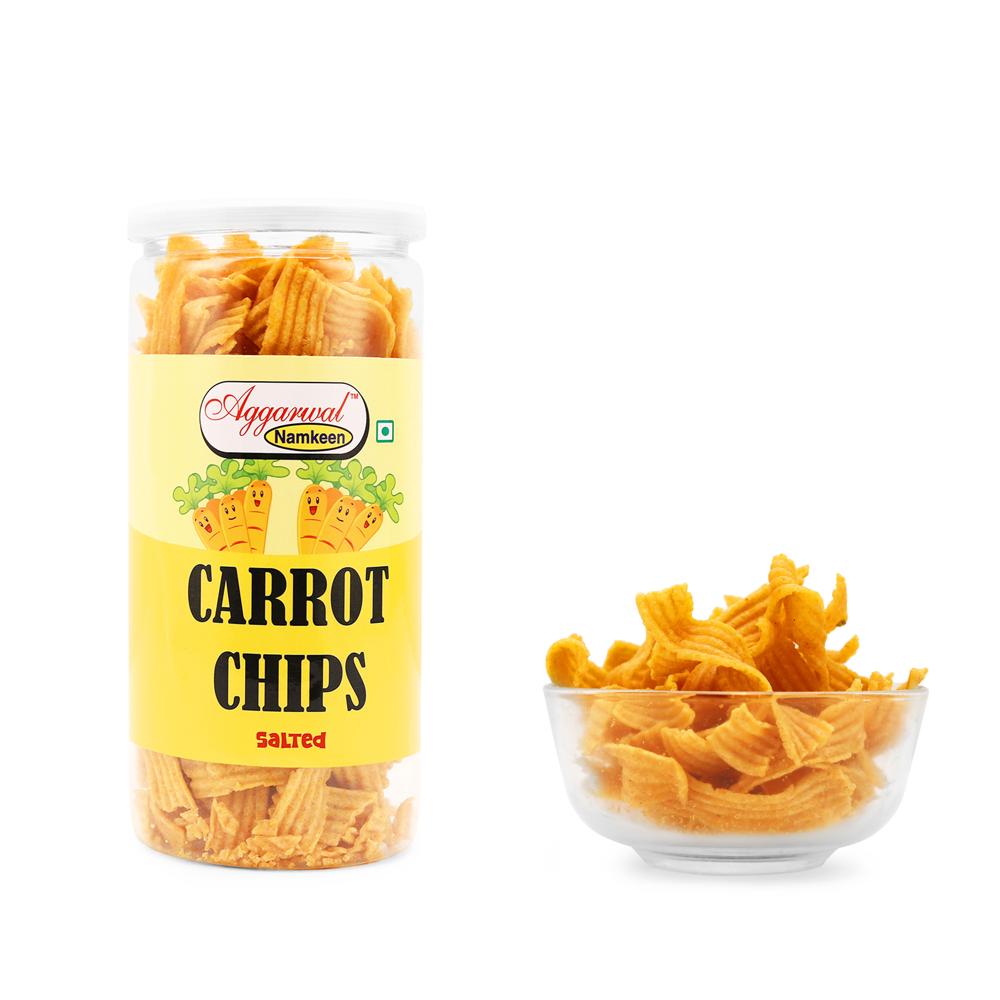 Carrot Salted Chips - Feature: No Artificial Colors Or Flavors