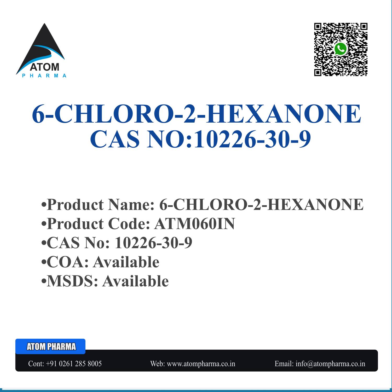 6-chloro-2-hexanone - Cas No: 65277-42-1