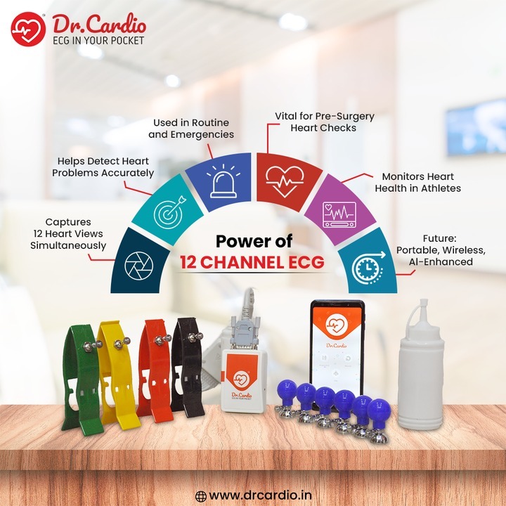 Electro Cardio Gram Machine - Battery Life: 7-8 Days Battery Backup Days